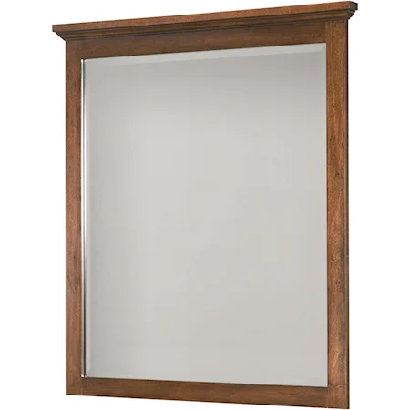 Dresser Mirror with Beveled Glass